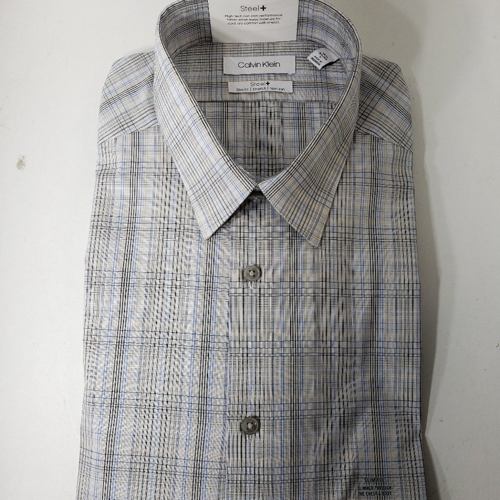 Calvin Klein Steel Plus Slim Fit stretch large